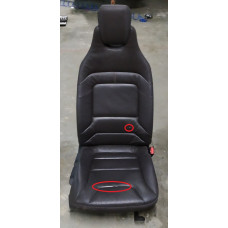 Сидіння пасажирське у зборі DALBERGIA BRAUN без AIRBAG (з пошкодженням) BMW I3 52107365688