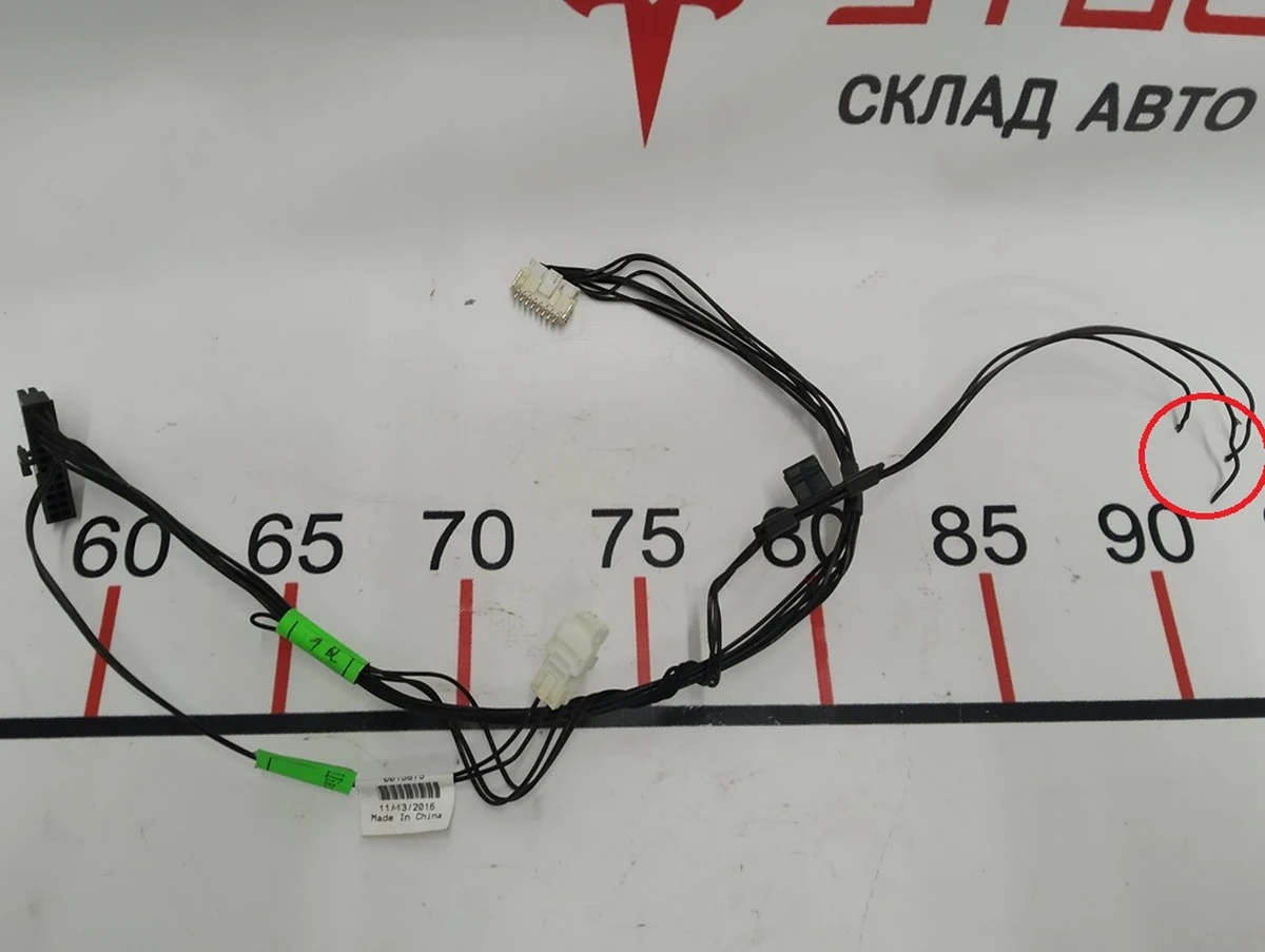 Кабель модуля управления фары главной (LED) (USA) BASE Tesla model S REST 00199215