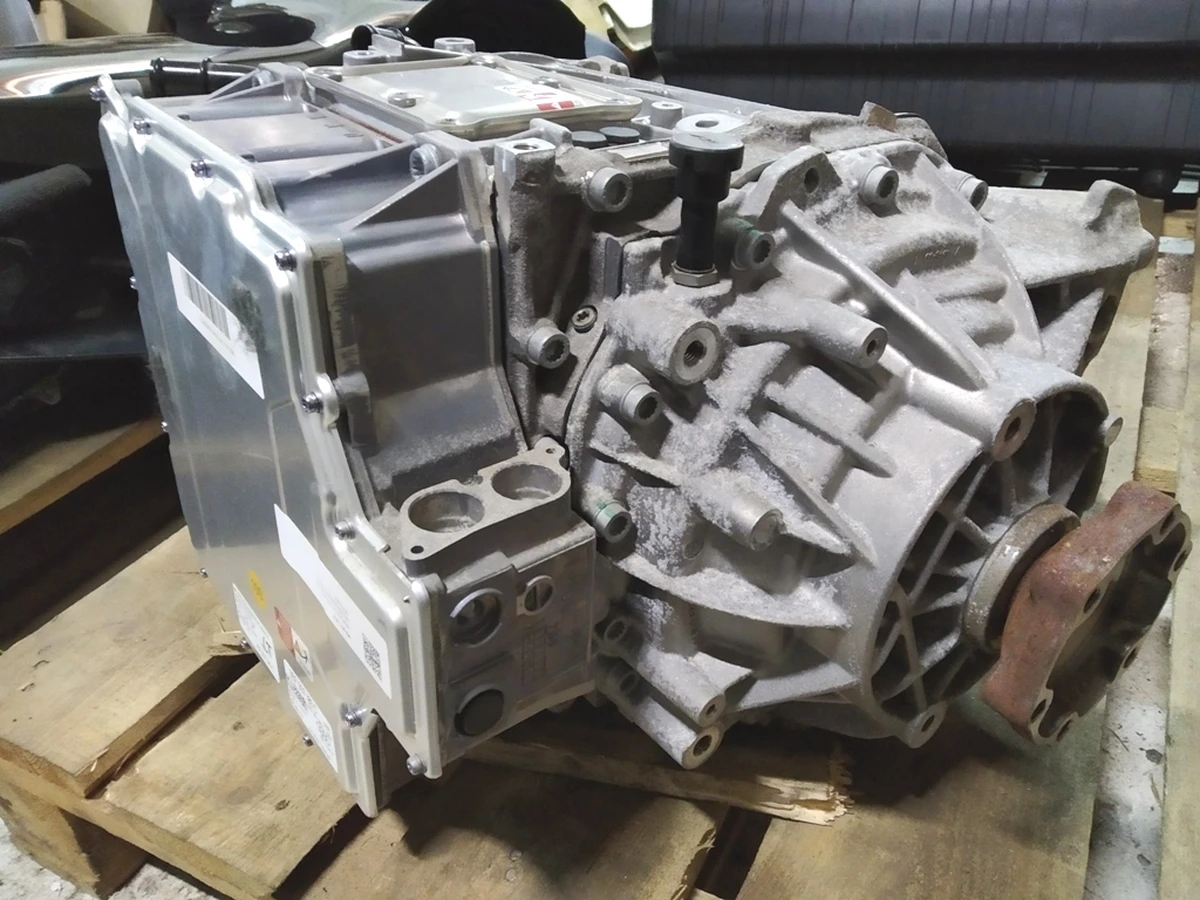 Двигатель задний с силовым блоком управления в сборе Audi E-tron 0EF903530CB