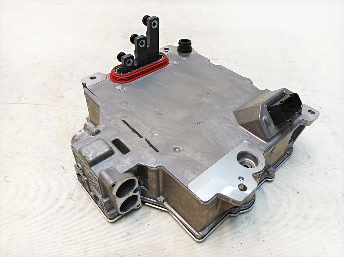 Блок силовой и управляющей электроники электропривода переднего Audi E-tron 0EF907080C