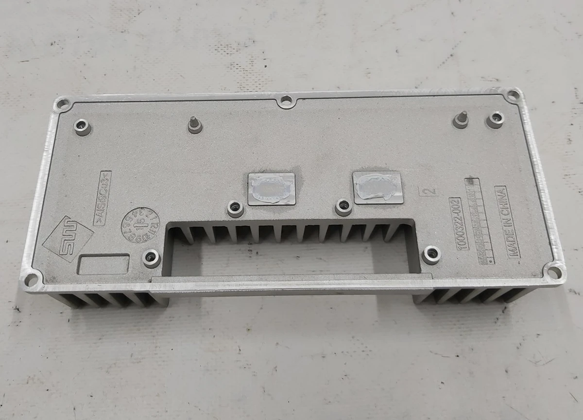 Cooling radiator metal sound amplification board MCU Tesla model X S REST 1000322-002