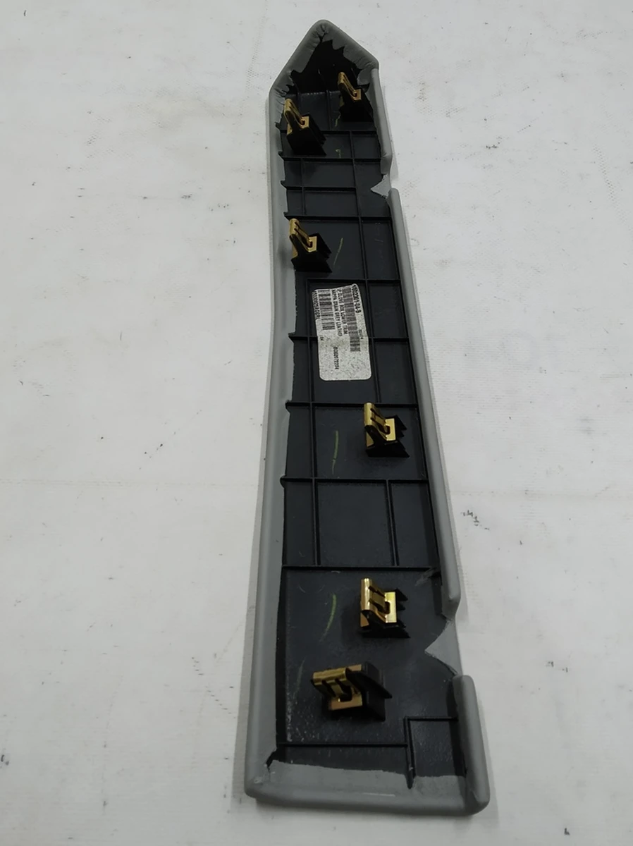 25 Накладка нижня бардачка LTHR GREY Tesla model X S REST 1002301-04-B