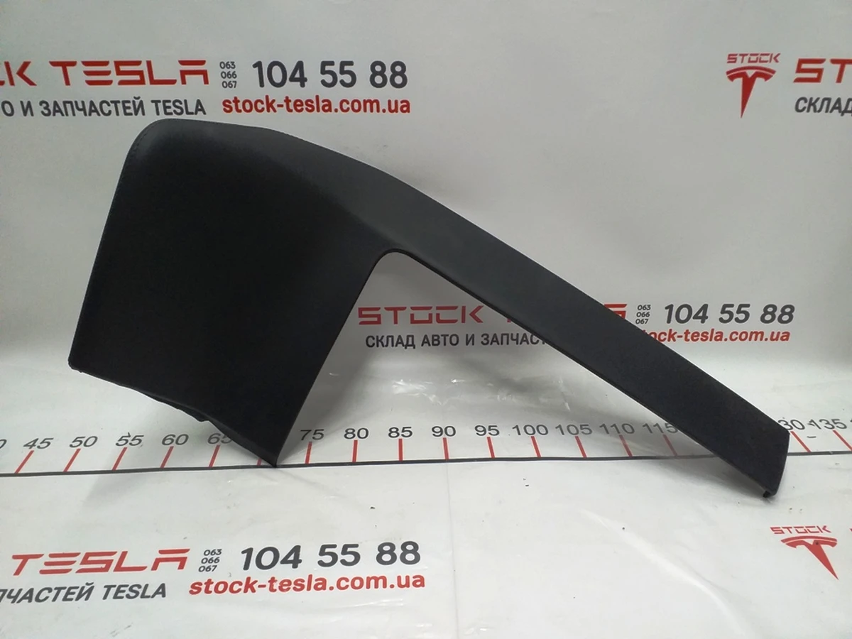 22 Trim center panel lower right 13A PUR BLACK Tesla model X, model S REST 1002310-21-E