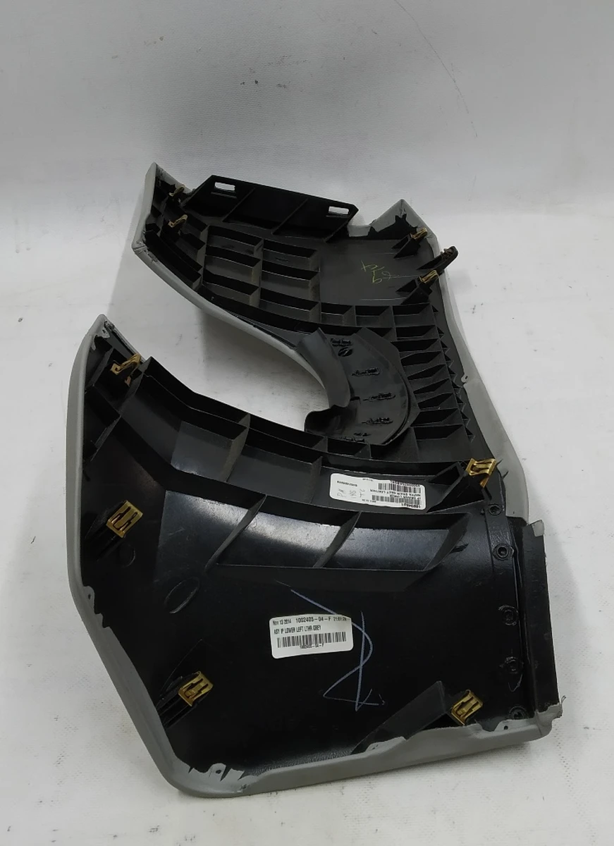 26 Decorative pad under the steering wheel NAPPA GRAIN GRAY LEATHER Tesla model S, model S REST 1002405-04-F