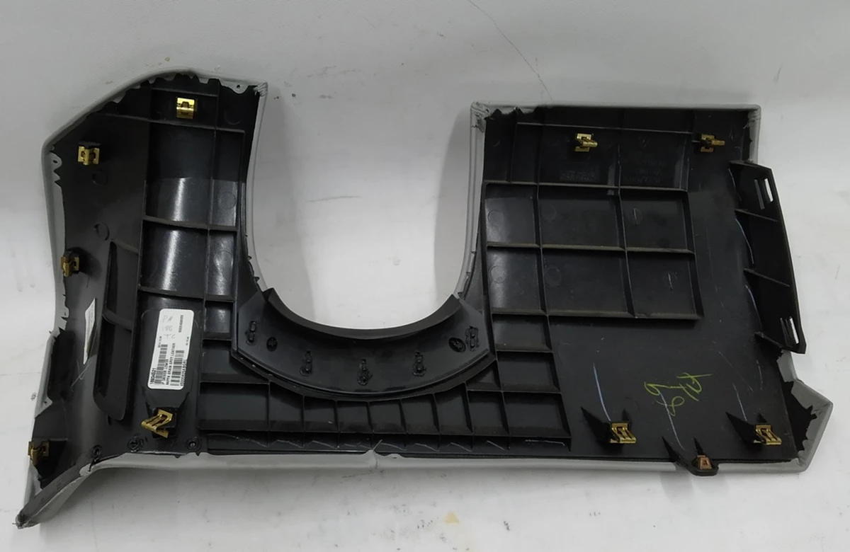 26 Decorative pad under the steering wheel NAPPA GRAIN GRAY LEATHER Tesla model S, model S REST 1002405-04-F