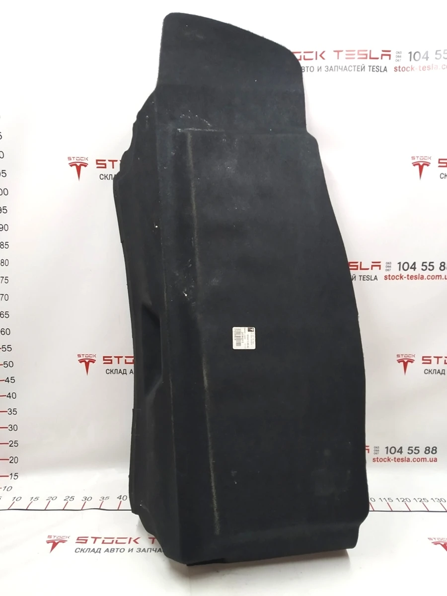 10 Оздоблення ніші багажного відсіку нижня текстиль Tesla model S, model S REST 1045210-00-B