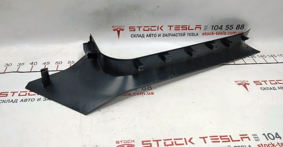 7 Облицювання порога стійки А нижня ліва (з ушкодженнями) Tesla model S, model S REST