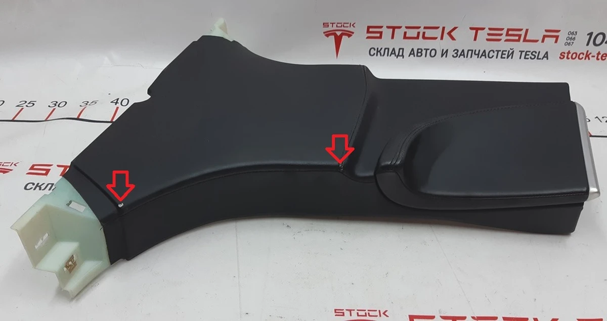 14 Облицювання стійки B нижня ліва MAMTH LTHR із пошкодженням Tesla model S, model S REST 1002517-02-B