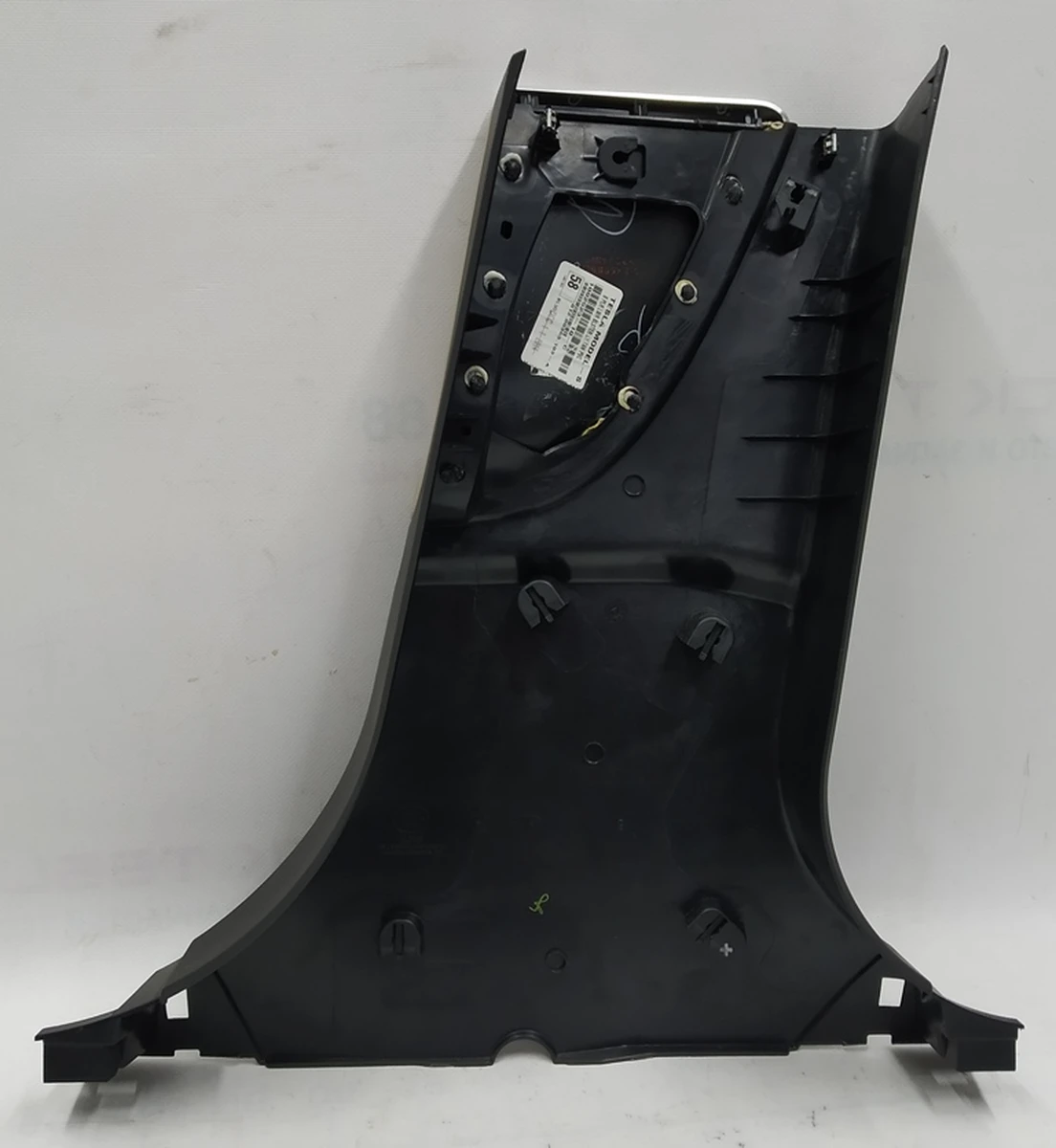 14 Облицювання стійки B нижня ліва PVC TAN з пошкодженням Tesla model S 1024631-10-C