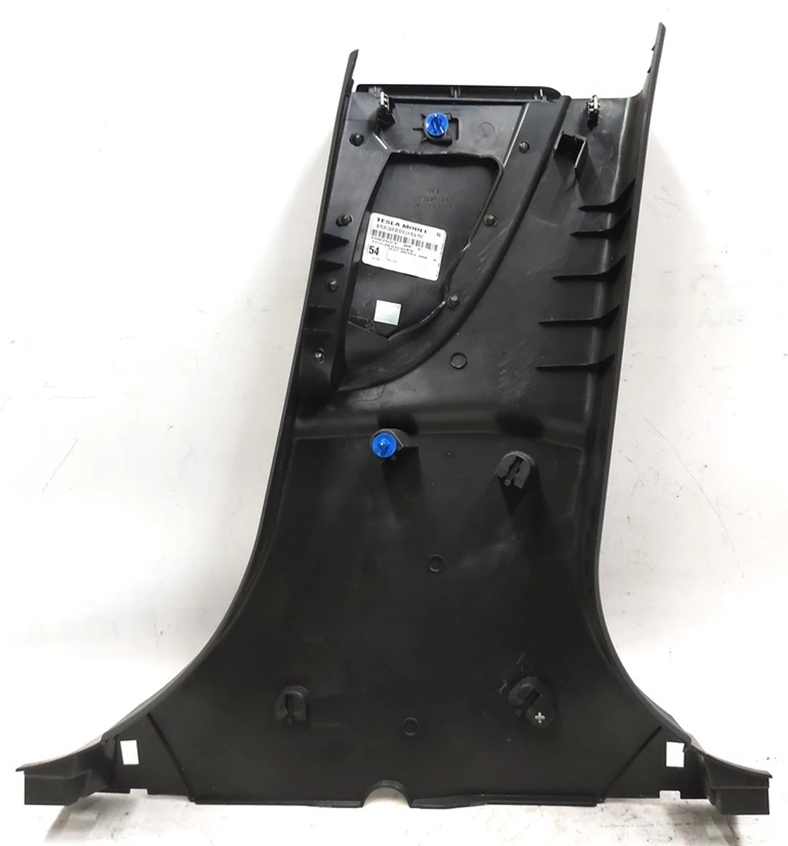 14 Облицювання стійки B нижня ліва PVC BLK із пошкодженням Tesla model S, model S REST 1024686-05-C