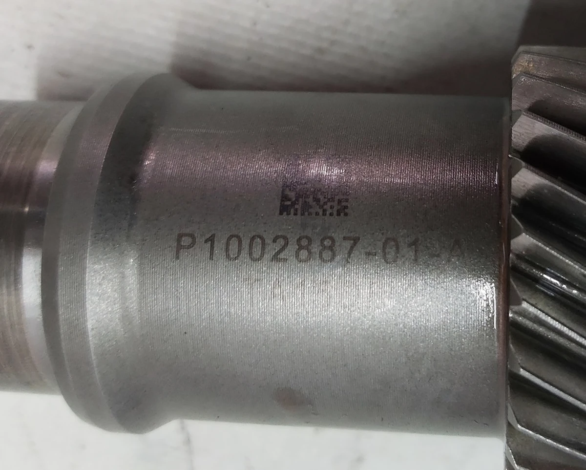 1 Первинний вал заднього мотора SPORT у зборі з підшипником та стопором Tesla model S, model S REST 1002887-01-A