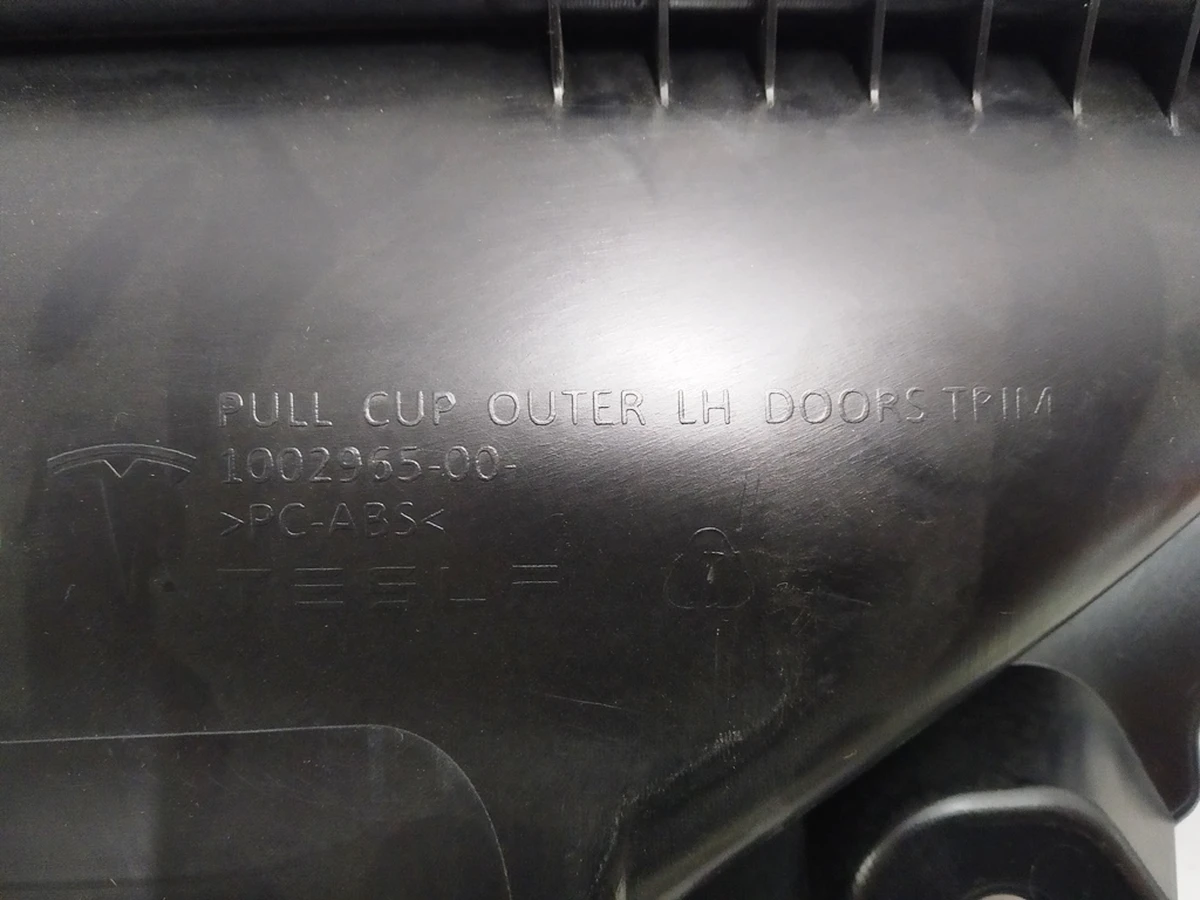 Front/rear right door card handle pad (inner) Tesla model S, model S REST 1002965-00-R