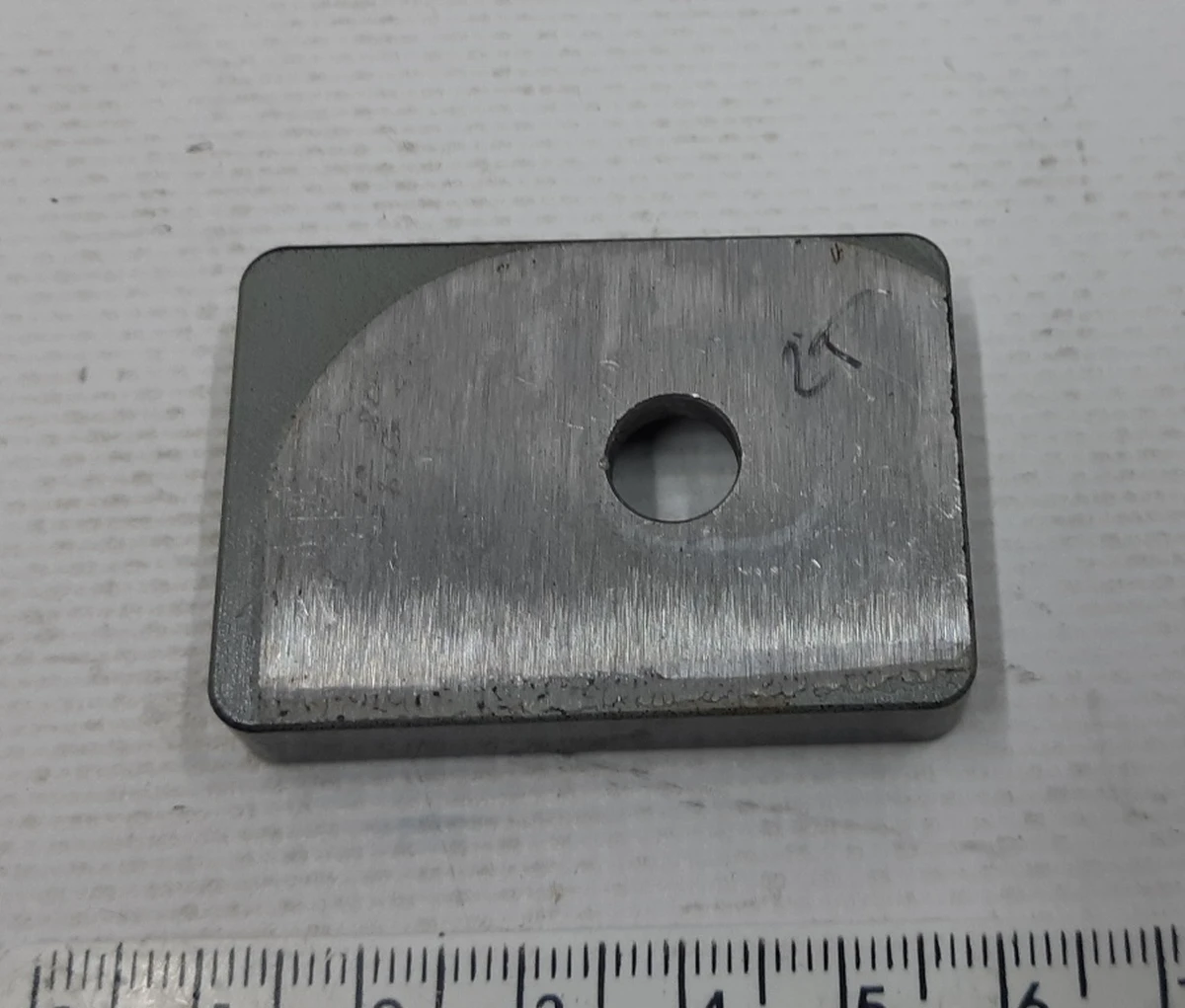 16 Підсилювач петлі кріплення кришки багажника (ляди) лівої малий Tesla model X 1003165-00-A