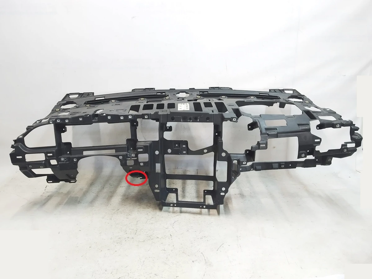 11 Plastics sub assembly - IP carrier MX LHD with damage Tesla Model S REST, Model X 1035572-00-D