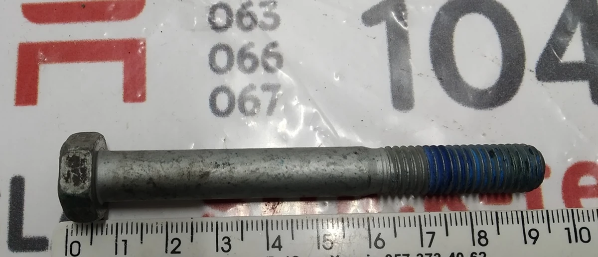 2 Болт M10x1.50x86 [8.8] ZnAl-W Tesla Model S, Model S REST, Model X 1004355-00-B
