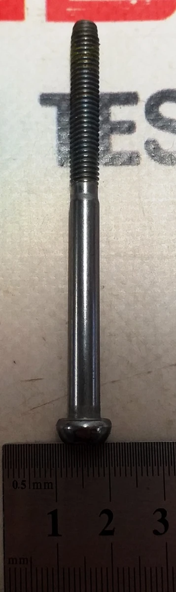 5 Болт кріплення спойлера з гільзою SCR M6-1X75.6-LOBE PH STL ZN-NI PATCH