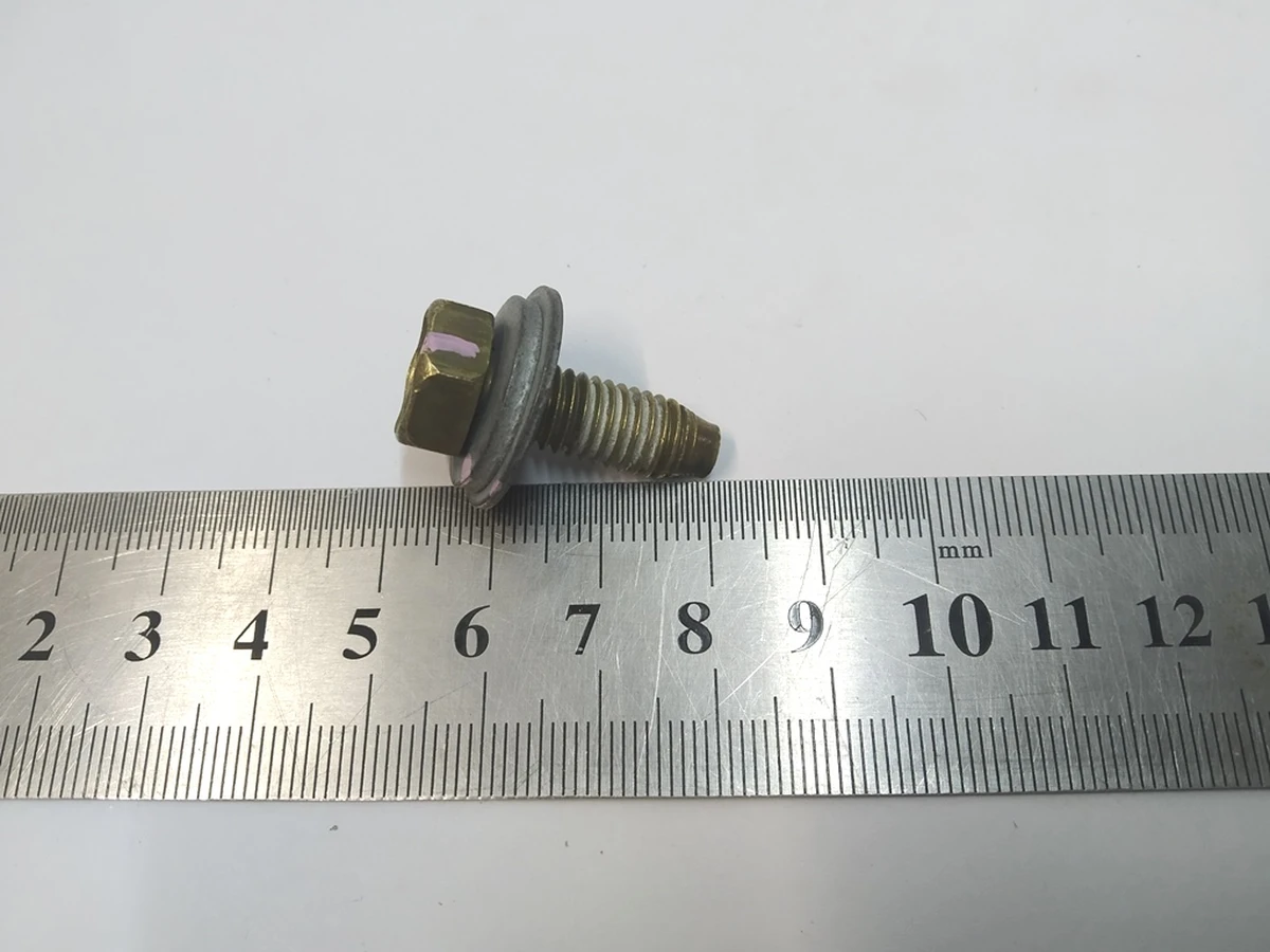 21 Болт SCR,M8-1.25X19,HEX,BRSS,PATCH,W/WSHRS Tesla model S, model S REST 1004392-00-B