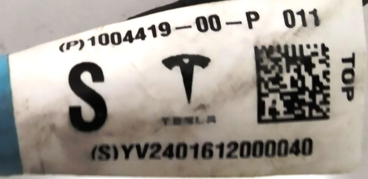 1 Электропроводка двери передней левой Tesla model S, model S REST 1004419-00-U