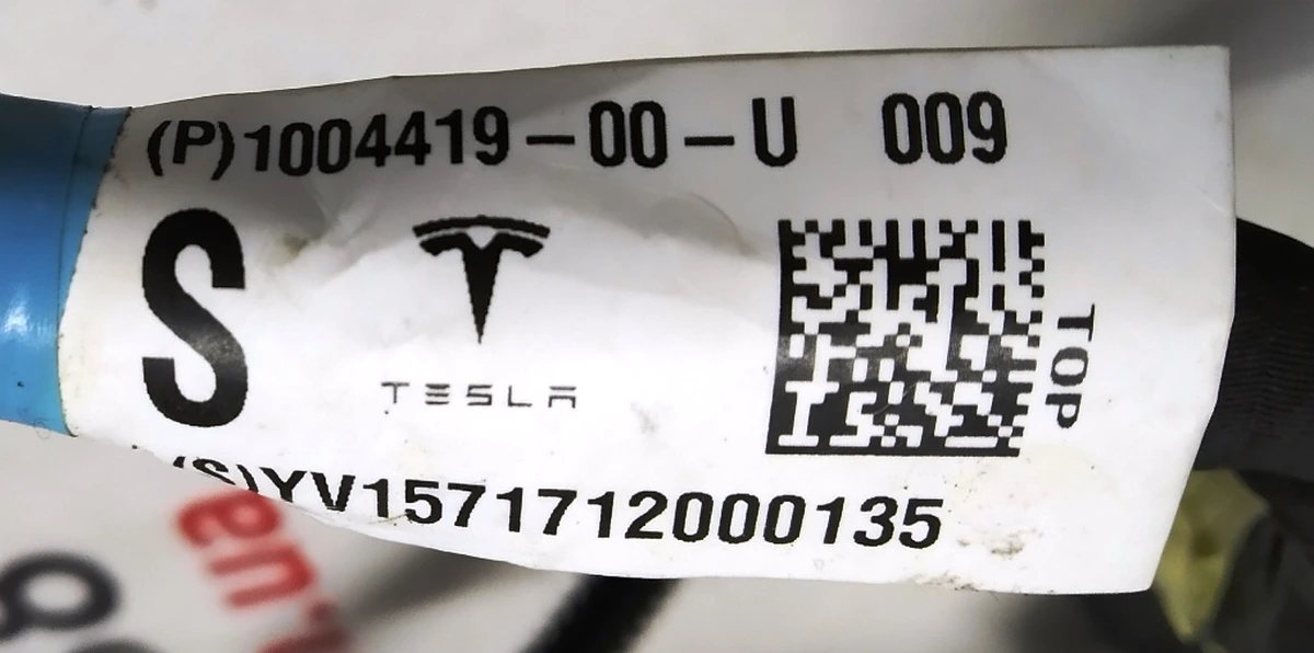 1 Электропроводка двери передней левой Tesla model S, model S REST 1004419-00-U