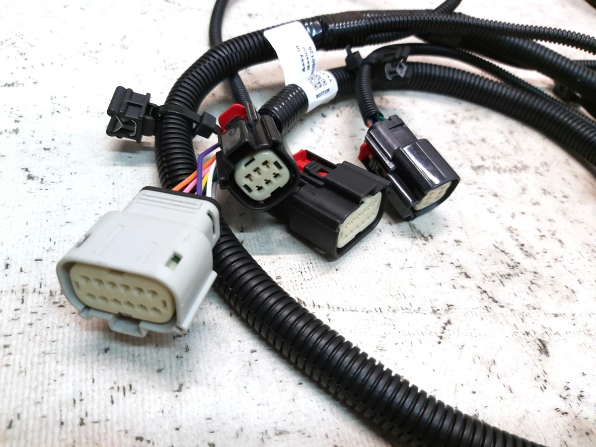 1 Электропроводка бампера переднего (6 парктроников) Tesla model S, model S REST 1004420-04-R