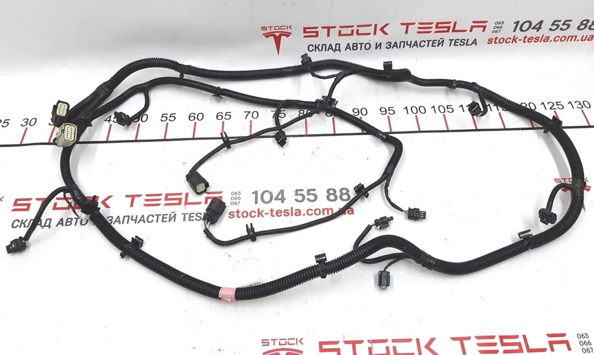 1 Електропроводка переднього бампера (6 парктроників) Tesla model S REST 1004420-04-T