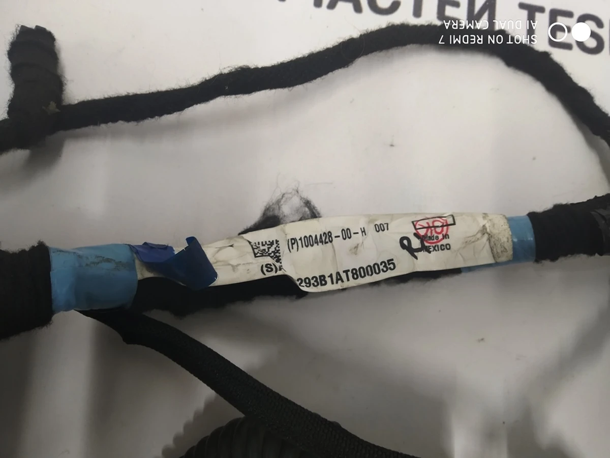 6 Электропроводка крышки багажника правая сторона Tesla model S, model S REST 1004428-00-R