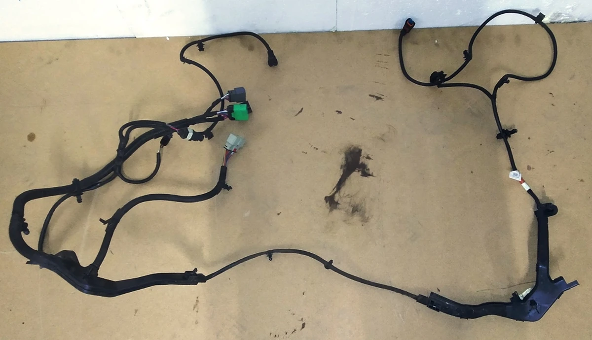 2 Rear subframe wiring AWD (spring suspension) {MRS} 1004430-07-S