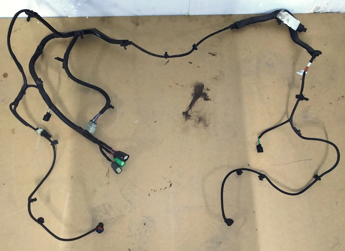 2 Rear subframe wiring AWD (spring suspension) {MRS} 1004430-07-S