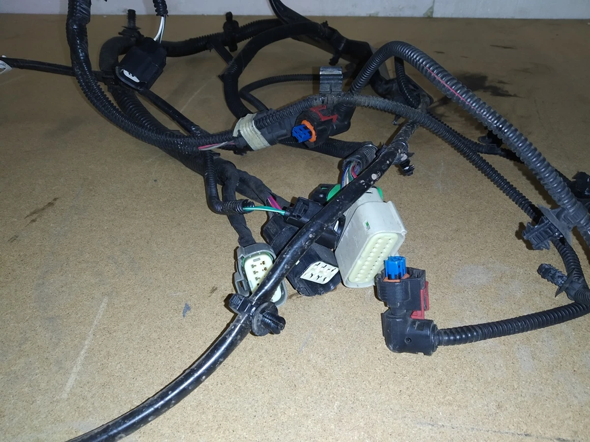 2 Rear subframe wiring AWD (spring suspension) {MRS} 1004430-07-S