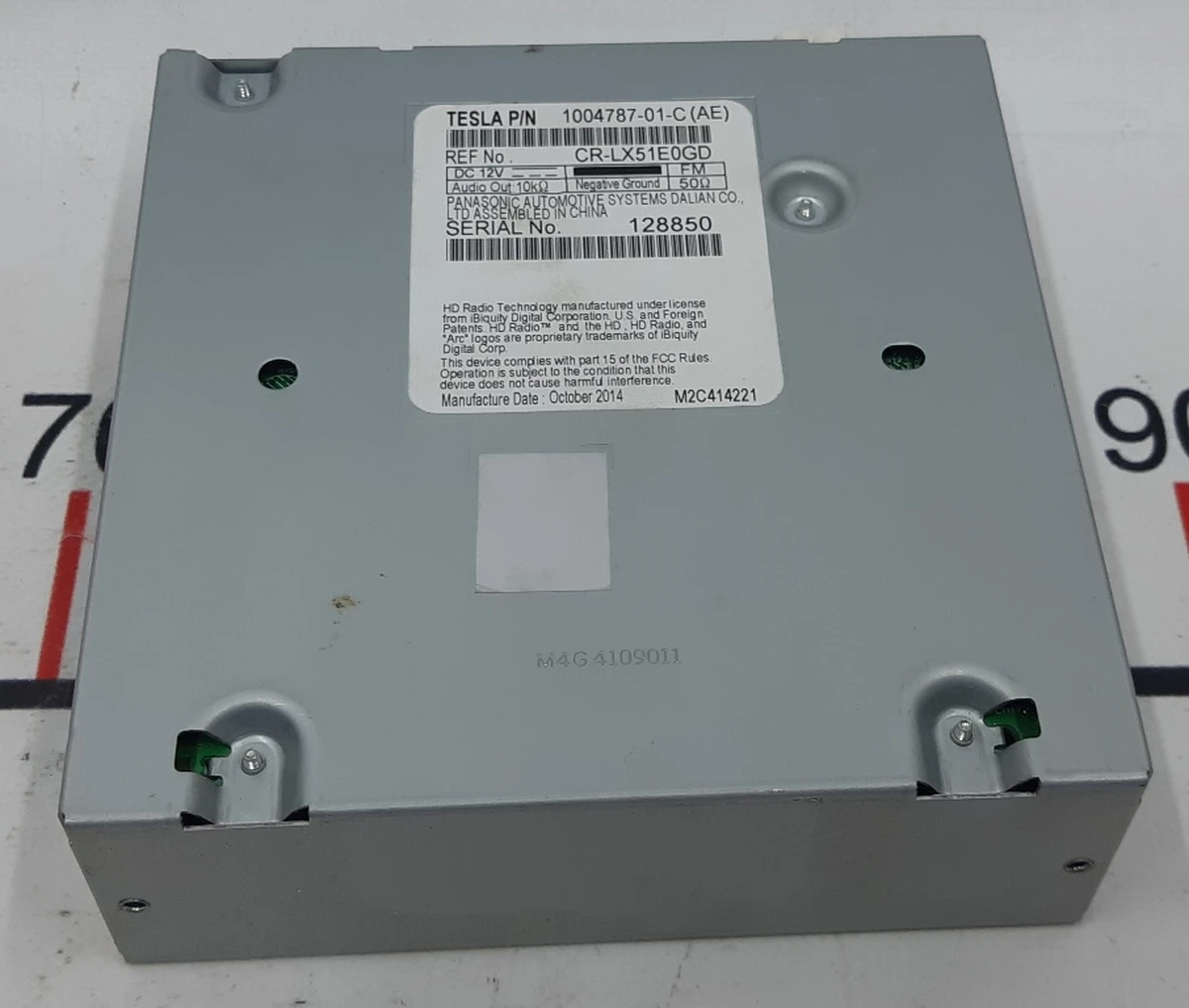 1 Радио Base 500KB (USA) Tesla Model S, Model S REST, Model X 1052323-00-B