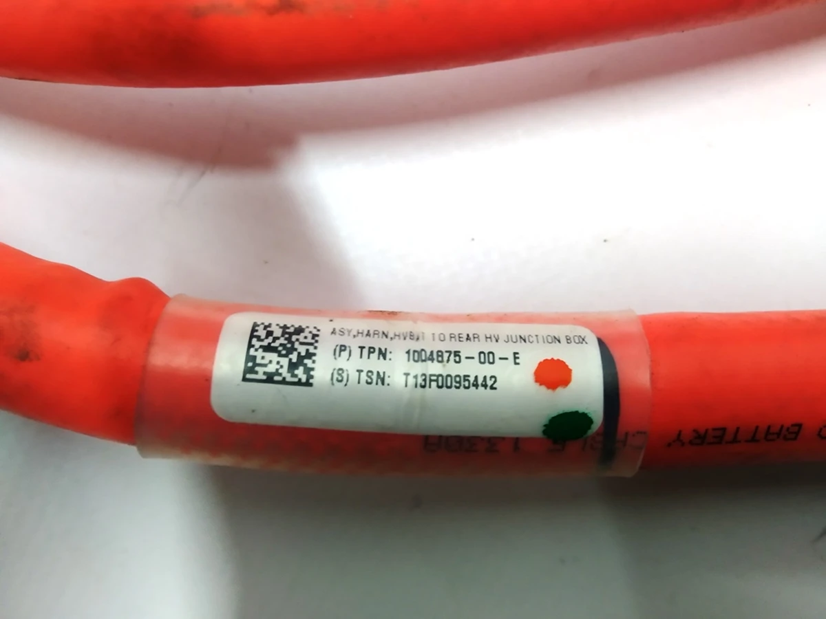 4 Провід основної батареї задній джаншен ​​бокс GEN1 Tesla model S 1004875-00-F