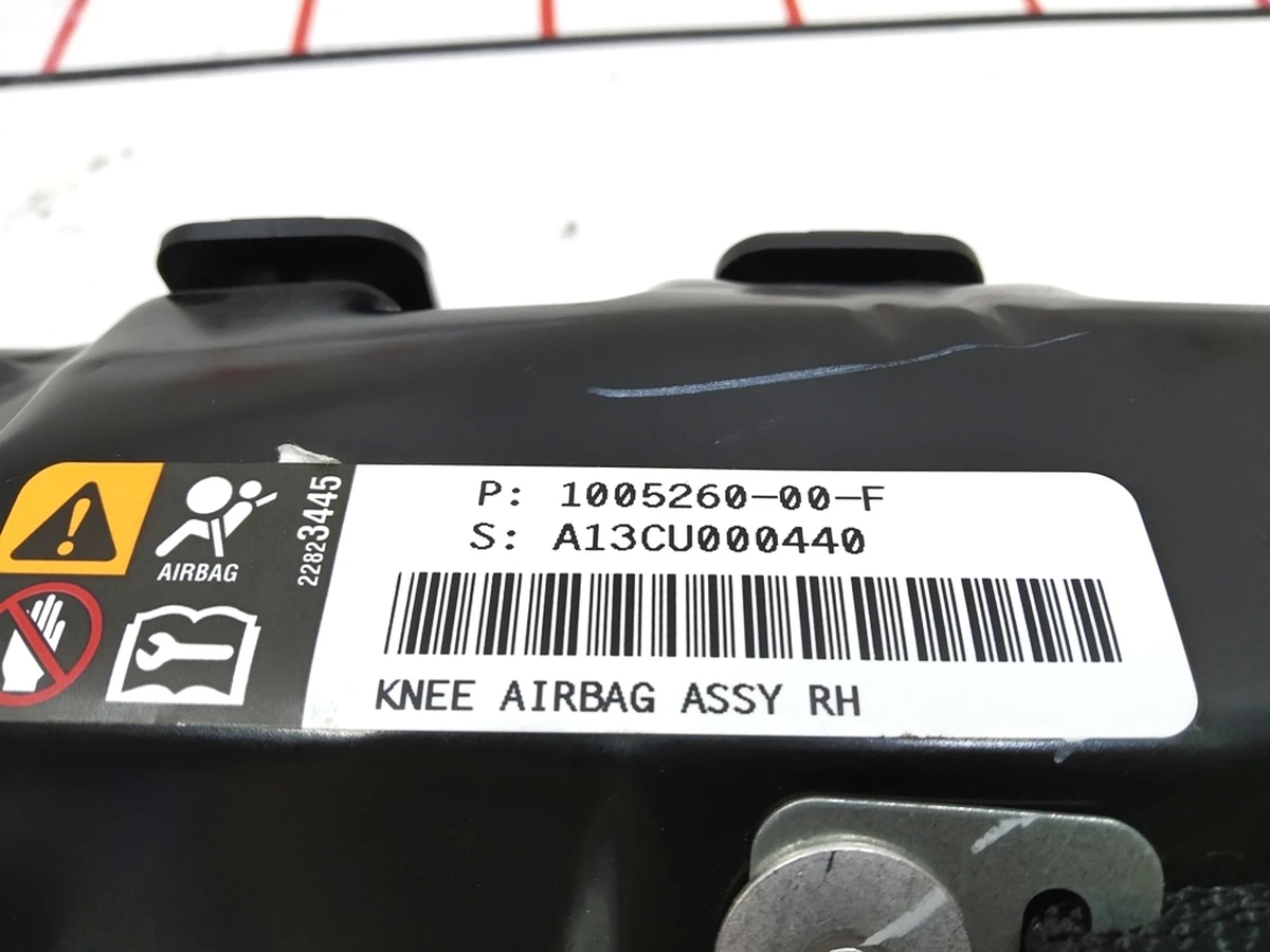 3 Passenger knee airbag Tesla model S, model S REST, model X 1005260-00-H