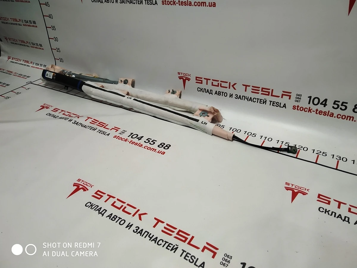 1 Side left airbag (curtain) Tesla model S, model S REST 1005261-00-D