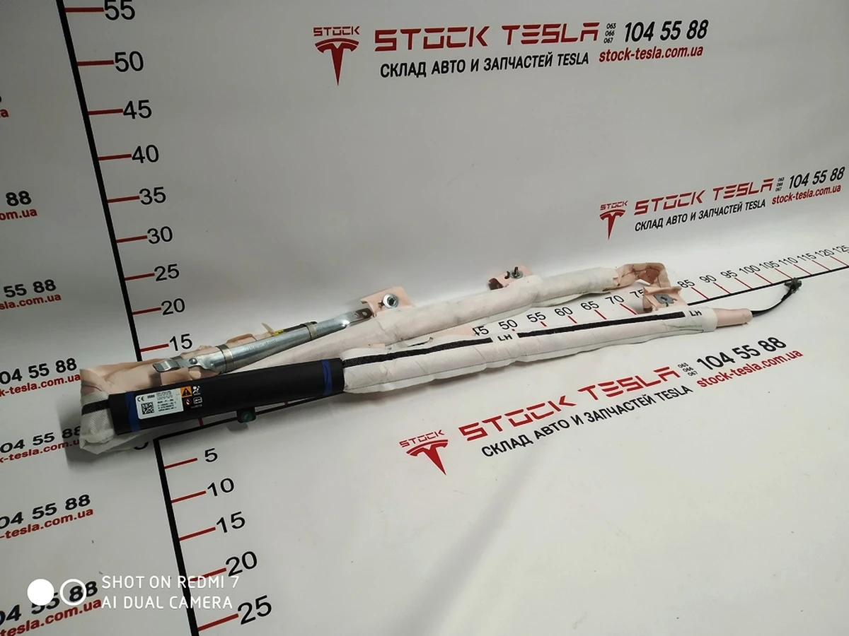 1 Side left airbag (curtain) Tesla model S, model S REST 1005261-00-D
