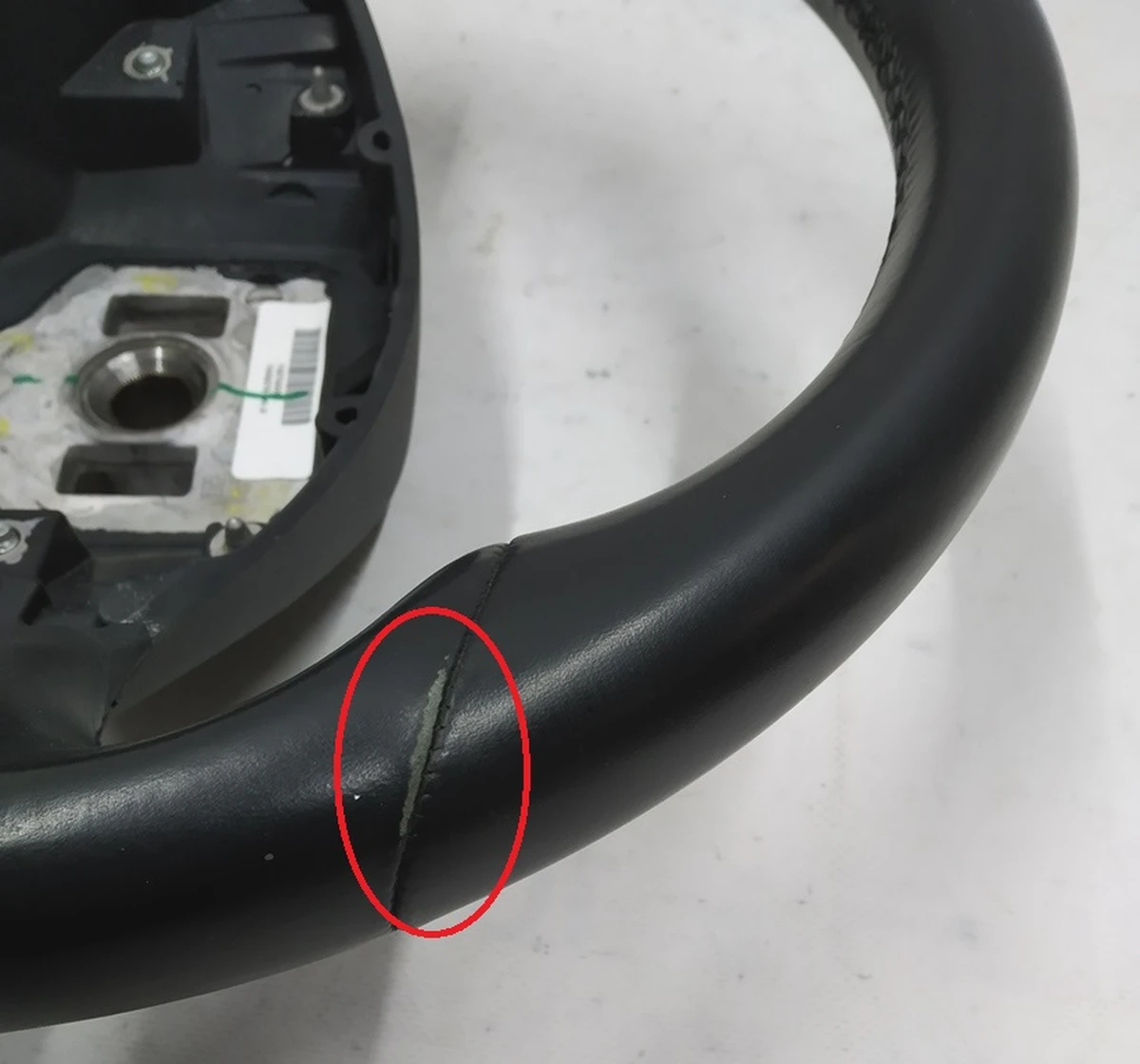4 Рульове колесо без airbag з пошкодженням Tesla model X S REST 1005279-00-E