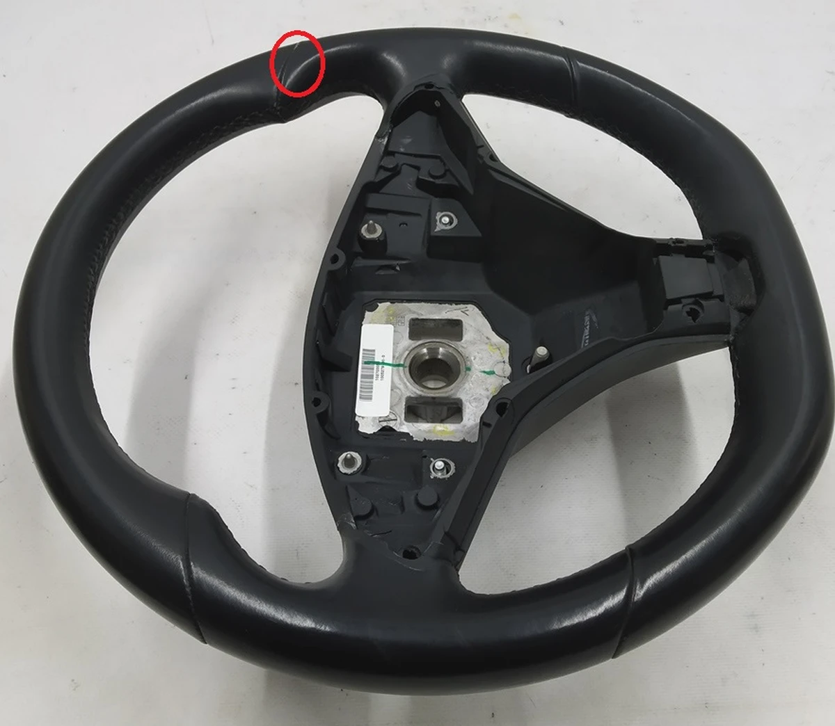 4 Рульове колесо без airbag з пошкодженням Tesla model X S REST 1005279-00-E