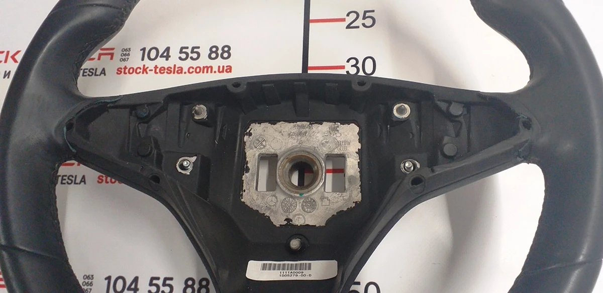 4 Колесо рулевое без airbag Tesla Model S, Model S REST, Model X 1005279-00-E