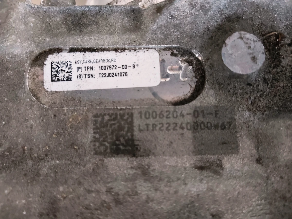 Редуктор великого двигуна SPORT у зборі Tesla Model S, Model S REST 1007972-00-B