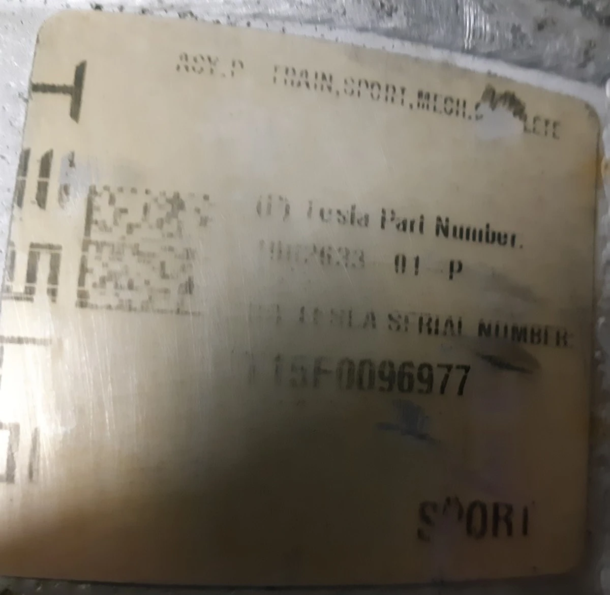 Статор двигуна (SPORT) Tesla model S 1002633-01-P