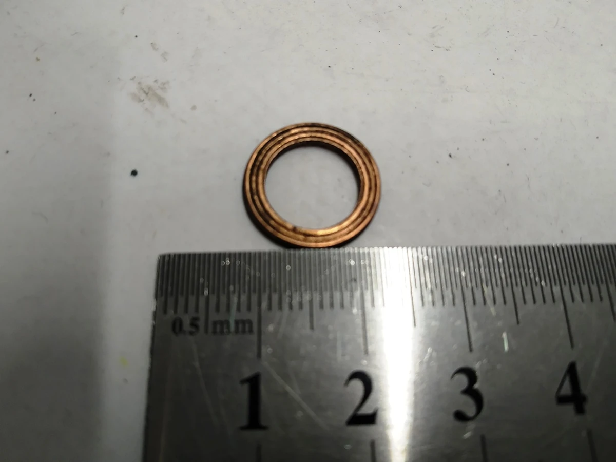 10 Шайба болта шланга гальмівного Tesla model Model S, Model S REST, Model X 1006309-00-A