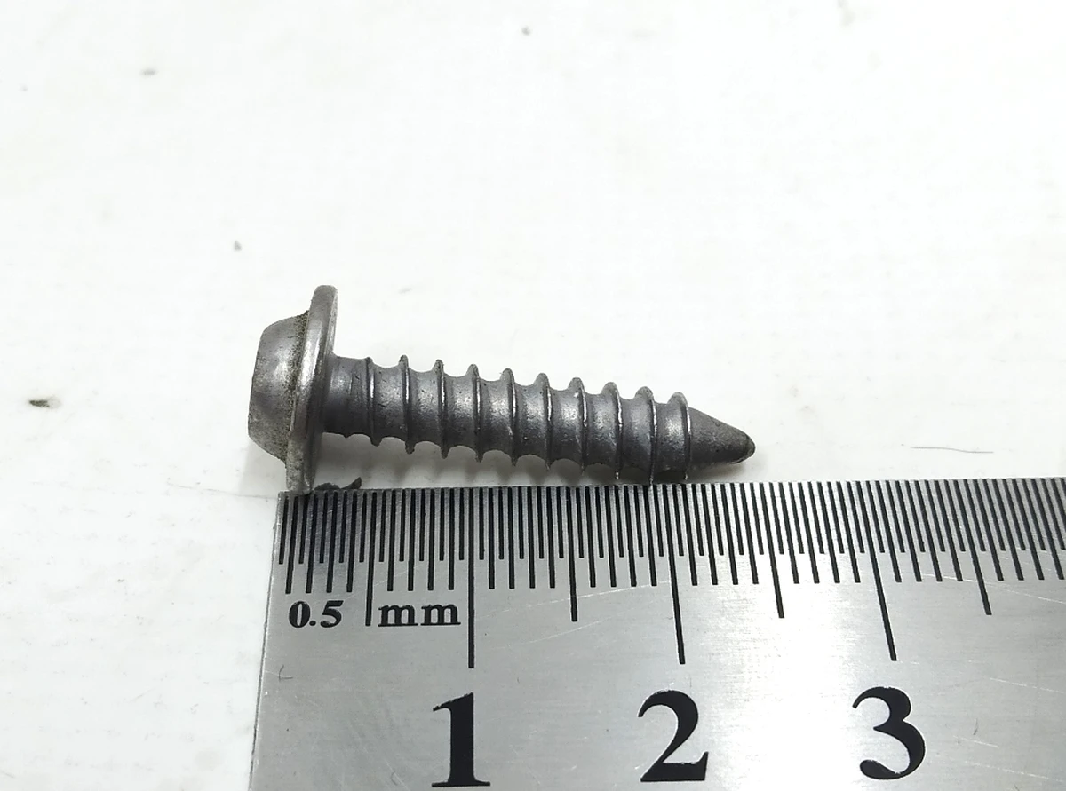 5 Шуруп кріплення "черепашки" TPG TRX PLFG M5-DPTx22[St]-RND-10 Tesla model S, model S REST