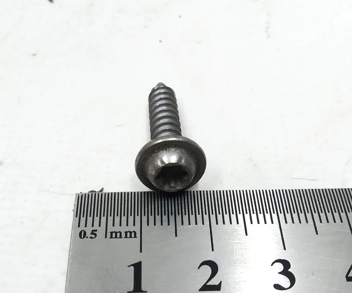 5 Шуруп кріплення "черепашки" TPG TRX PLFG M5-DPTx22[St]-RND-10 Tesla model S, model S REST