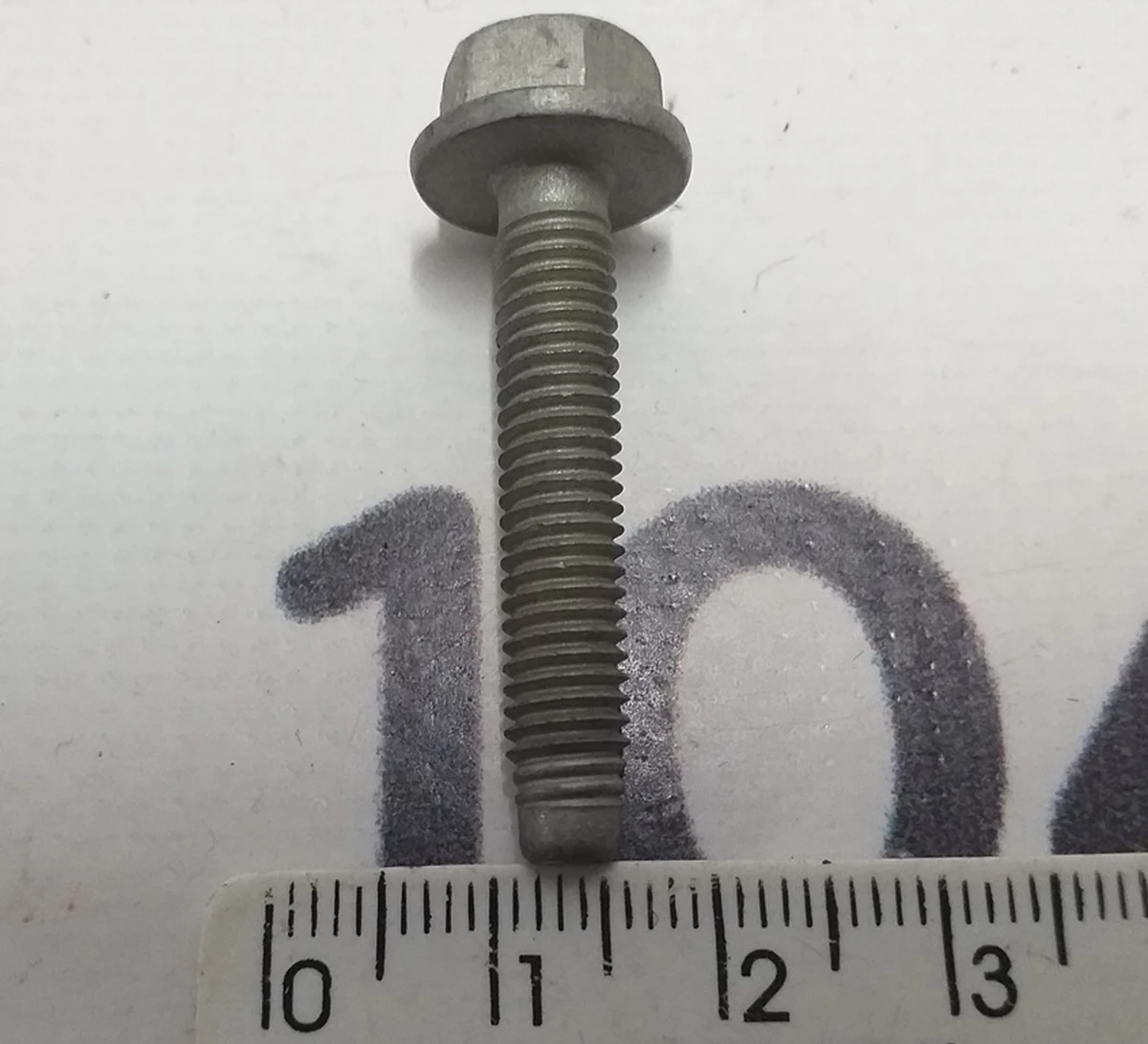 6 Болт HEX M6x25[9.8]-M-S-02 Tesla model X S REST 1006551-00-B