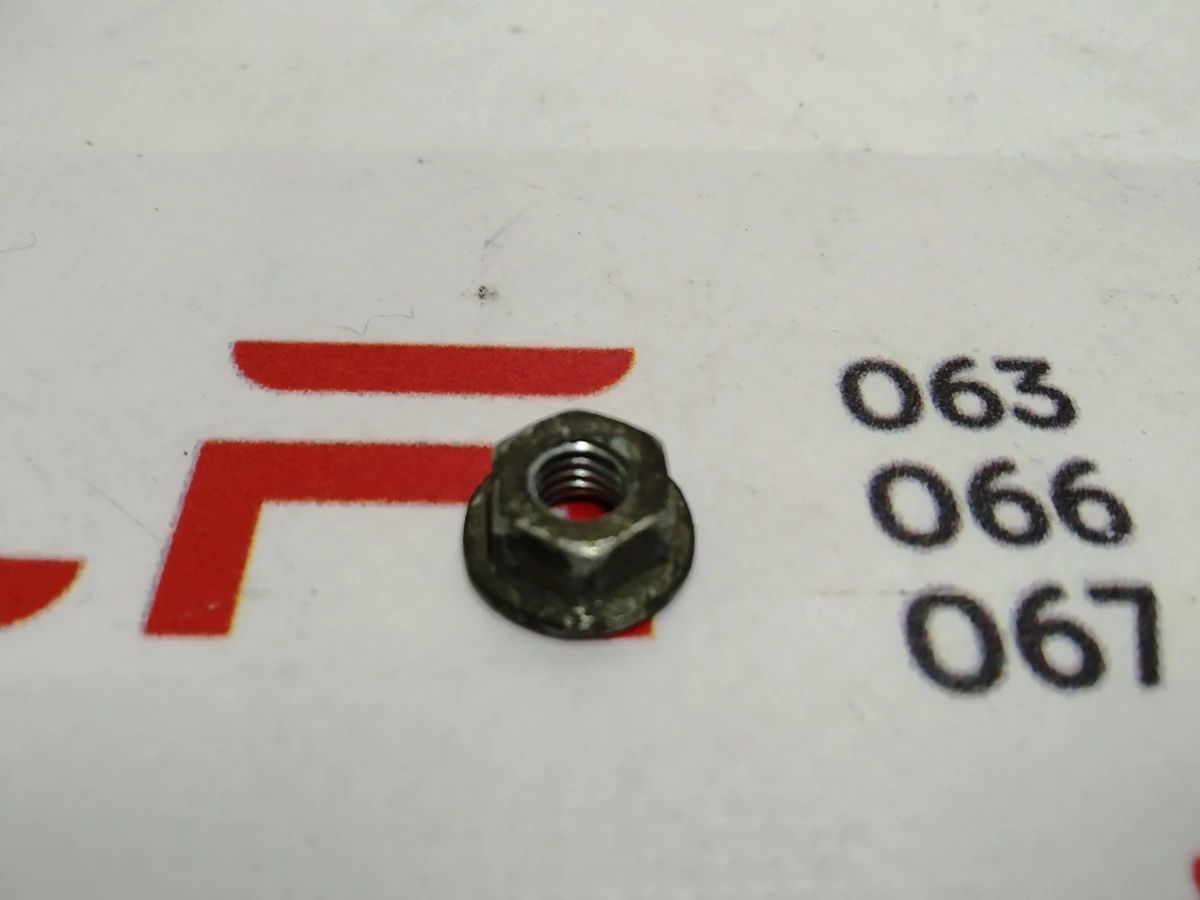 11 Гайка HEX M6 1.0 STL ZINCFLAKE SL Tesla Model S, Model S REST, Model X 1006799-00-B