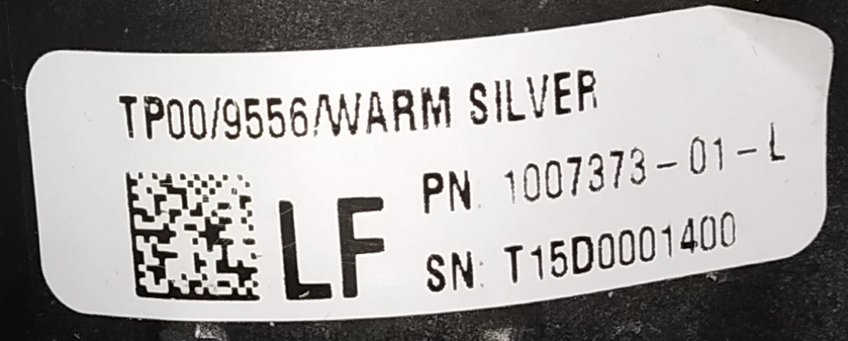 1 Механізм ручки зовнішньої передньої лівої GEN 1 без хрому Tesla model S 1135718-S0-A