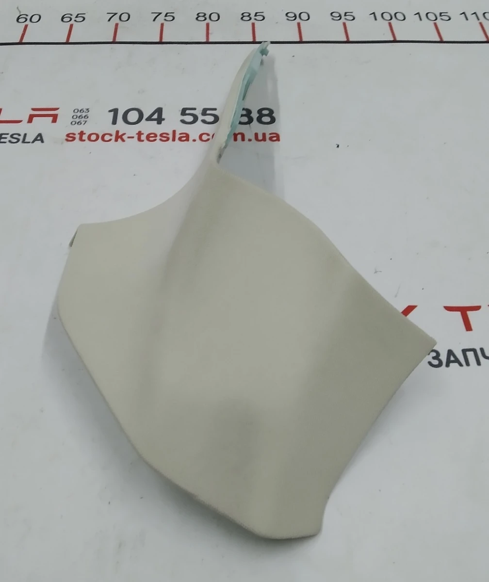 15 Облицювання стійки З права TEXTILE (FOG) Tesla model S, model S REST