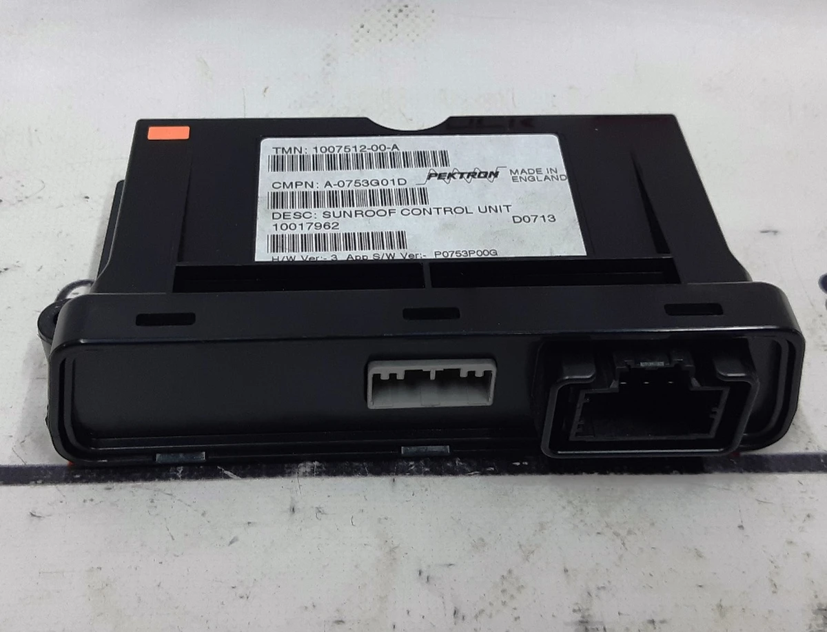 4 MODEL S SUNROOF CONTROLLER Tesla model S, model S REST 1007512-00-B