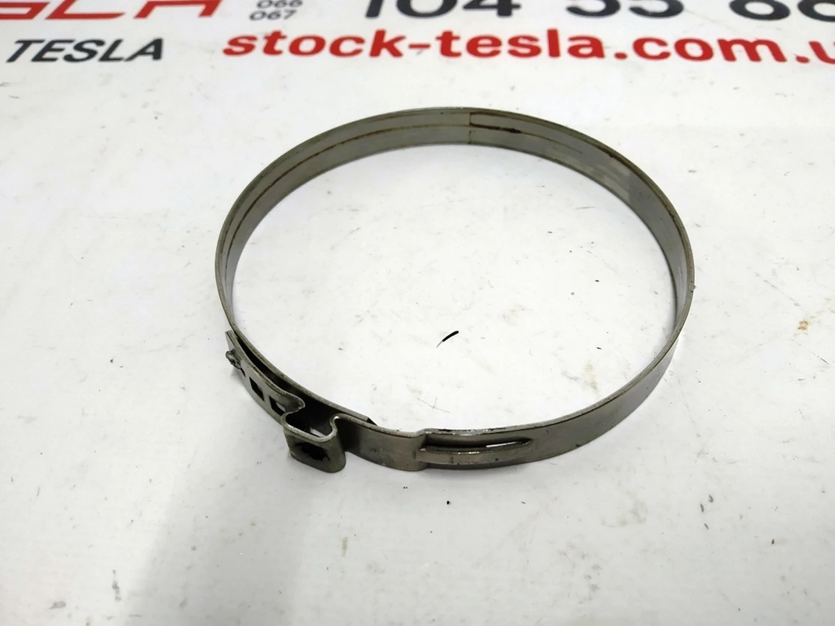 1 Хомут великий 90.9 пильника зовнішнього задньої півосі Tesla model X S REST 1007719-00-C