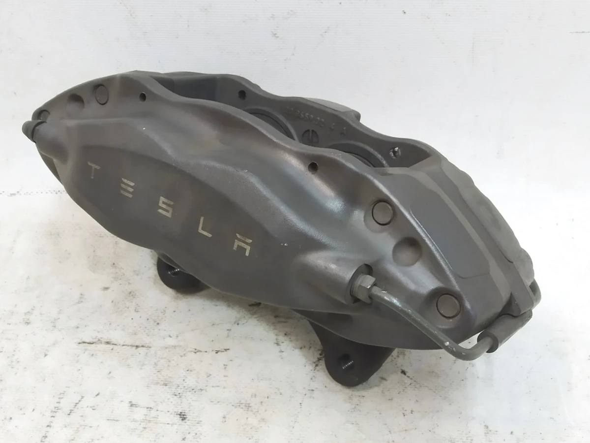 1 Front brake caliper without pads - Left Tesla Model S, Model S REST, Model X 1007794-00-C, 1042639-00