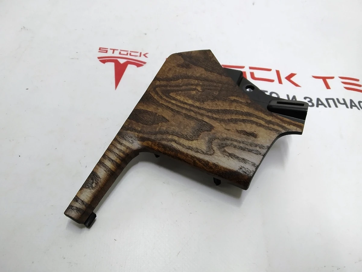 18 Decorative overlay of the central panel driver's right FIGURED ASH MATA Tesla model S REST, Tesla model X 1004518-99-I